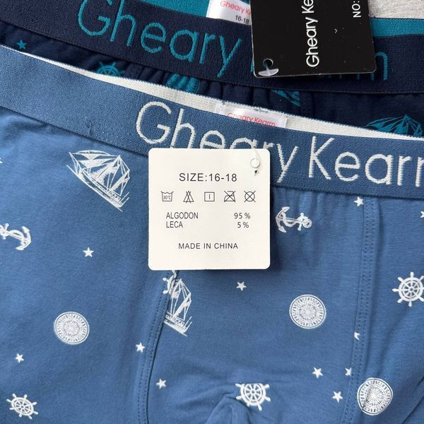 Підліткові Труси Боксери З Принтом Gheary Kearm 8-18 G9068 фото 3