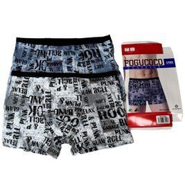 Мужские Трусы-Боксеры На Тонкой Резинке Fogucoco XL-4XL F23009 фото 1