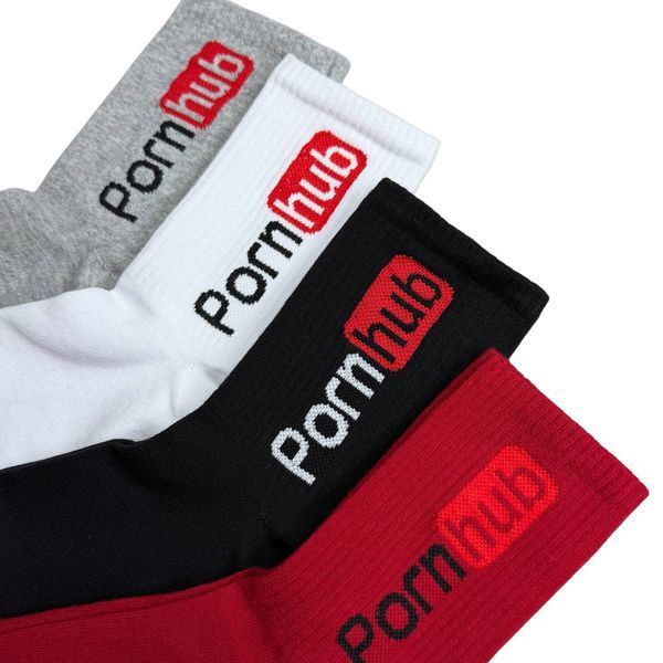 Мужские Молодёжные Носки ""PornHub" JUBI 40-45 JB001-291 фото 2