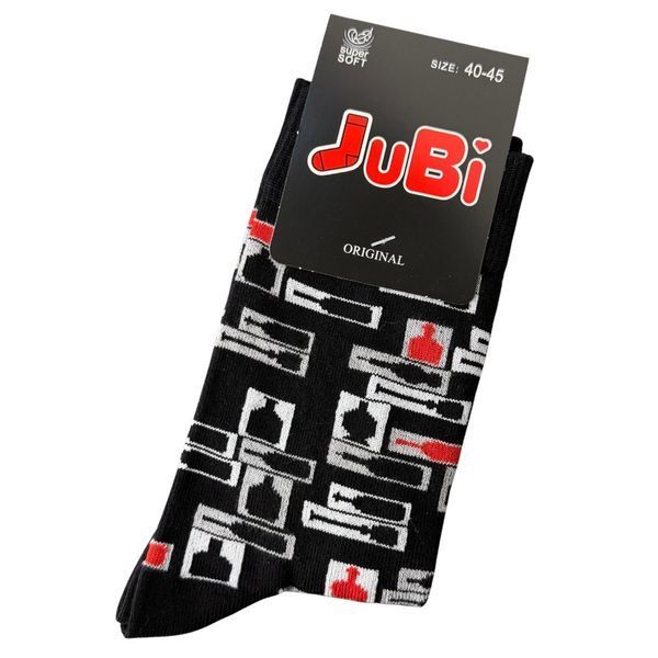 Классические Мужские Носки С Принтом JUBI 40-45 JB014-204 фото 3