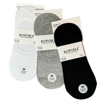 Мужские Подследники С Сеткой Корона 41-47 AY181-2 фото 1