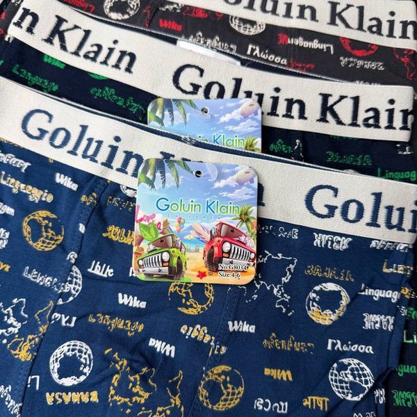 Дитячі Труси Боксери З Принтом Goluin Klain 2-8 G8034 фото 3