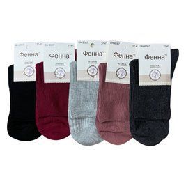 Женские Носки С Компрессионной Резинкой (Узор) Фенна 37-41 GH-B567-2 фото 1