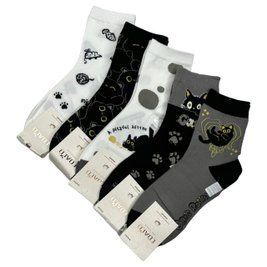 Жіночі Шкарпетки З Принтами "Котики" Coalo 36-41 BM6066 фото 1