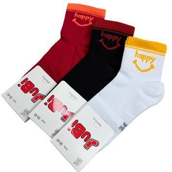 Женские Носки "Happy" Средняя Посадка JUBI 36-40 JB229 фото 1
