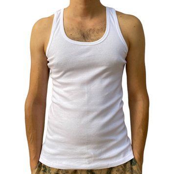 Біла Чоловіча Майка Namaldi 2XL 112W фото 1