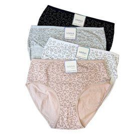 Жіночі Труси Сліпи Батал З Сердечками Hana 2XL-4XL M40S-1107 фото 1