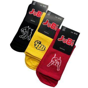 Мужские Молодёжные Носки JUBI 40-45 JB027 фото 1