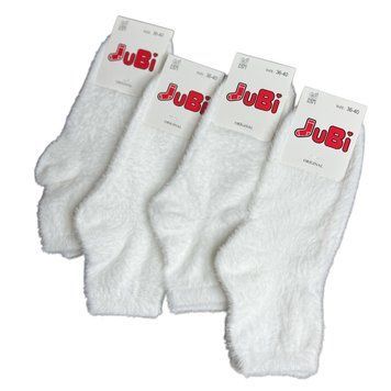 Белые Женские Норковые Носки JUBI 36-40 JB333 фото 1