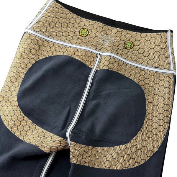 Тёплые Женские Лосины С Тейпами Plus Size +Рубчик Ластівка 2XL-4XL A3358 фото 3