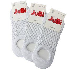 Білі Жіночі Підслідники СІТКА JUBI 36-40 JB020-100W фото 1