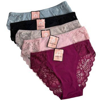 Женские Кружевные Трусики Ouruoni M-2XL N112 фото 1
