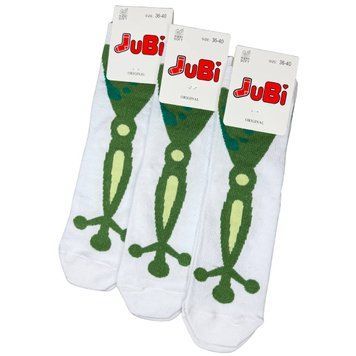Білі Жіночі Молодіжні Шкарпетки "Лягушачі Лапи" JUBI 36-40 JB014-290W фото 1