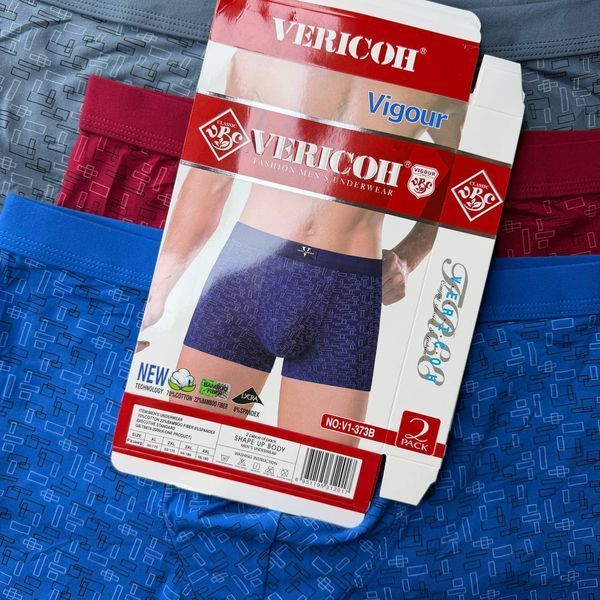 Чоловічі Труси Боксери Vericoh XL-4XL V1-373B фото 3