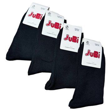 Мужские Чёрные Носки (Хлопок) На Махре JUBI 43-47 A9833-50 фото 1