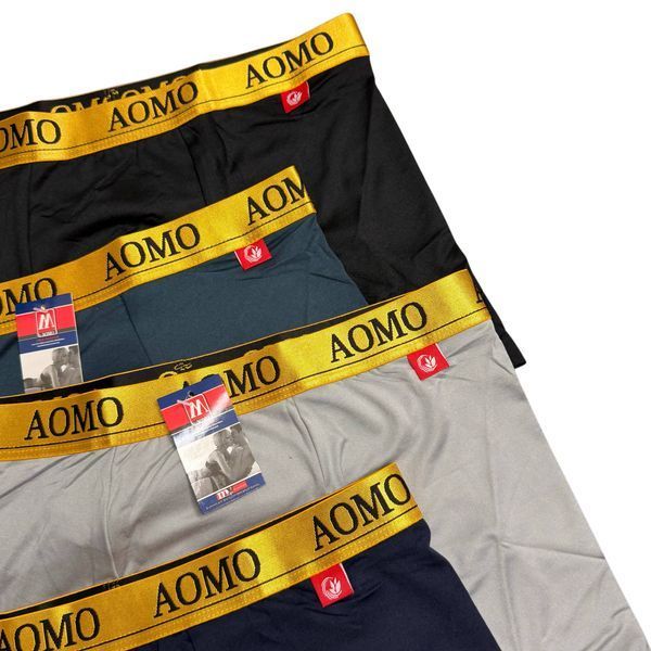 Однотонні Чоловічі Боксери AOMO XL-4XL W1502 фото 2