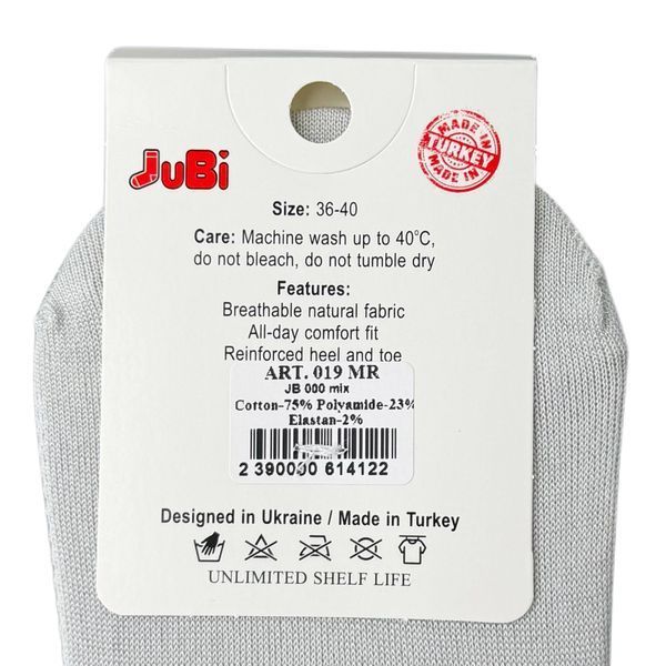 Жіночі Підслідники СІТКА Асорті JUBI 36-40 JB019-MR1 фото 3