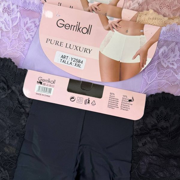 Женские Гипюровые Трусики-Шорты Gerricoll L-2XL Y2584 фото 5