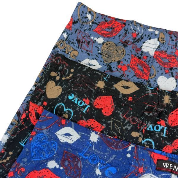 Чоловічі Боксери З Принтом Wenzhi XL-4XL W3918 фото 2