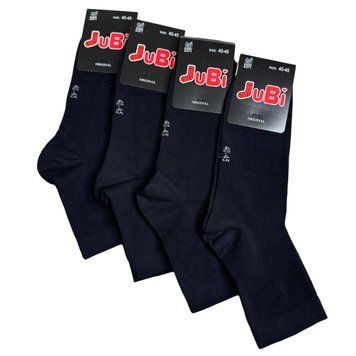 Мужские Базовые Носки (Чёрные) JUBI 40-45 JB008-0В фото 1